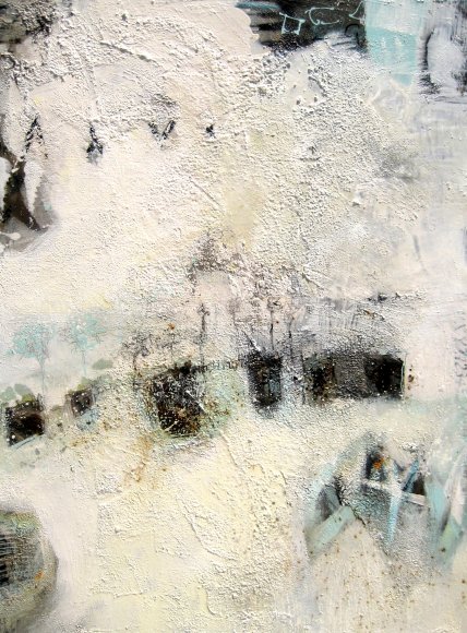 View Fields  Acryl / Mischtechnik / Haptik aus Champagner-Kreide